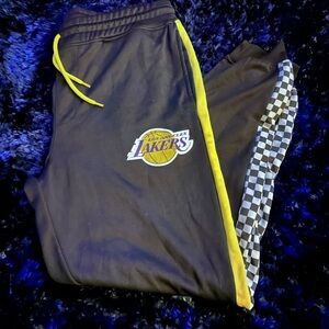 Kids Black and Yellow Joggers